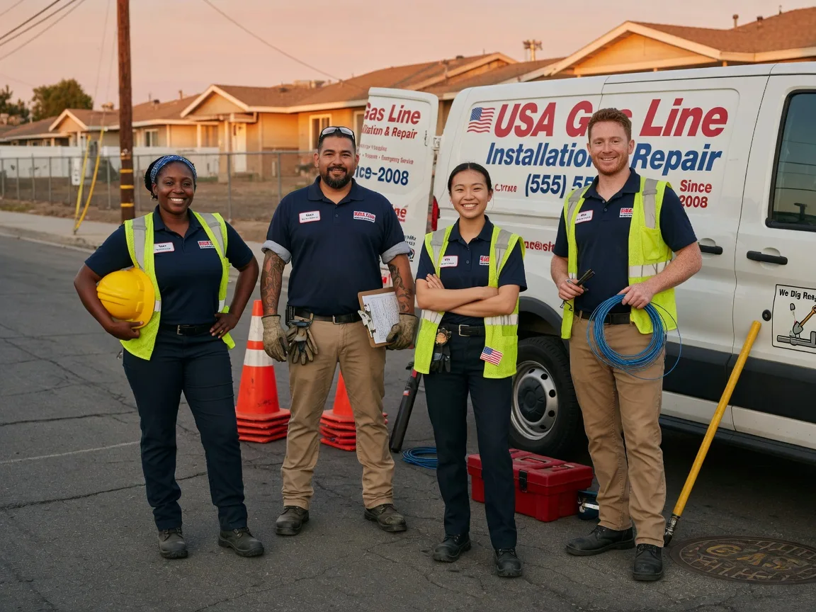 Gas Line Installation company in Gibson, PA